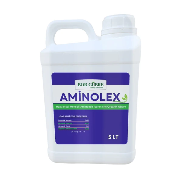 Hayvansal Amino Asit Gübresi - Aminolex- 5lt (Fabrikadan Halka Üretim Zinciri Kampanyası İle Satılmaktadır.)