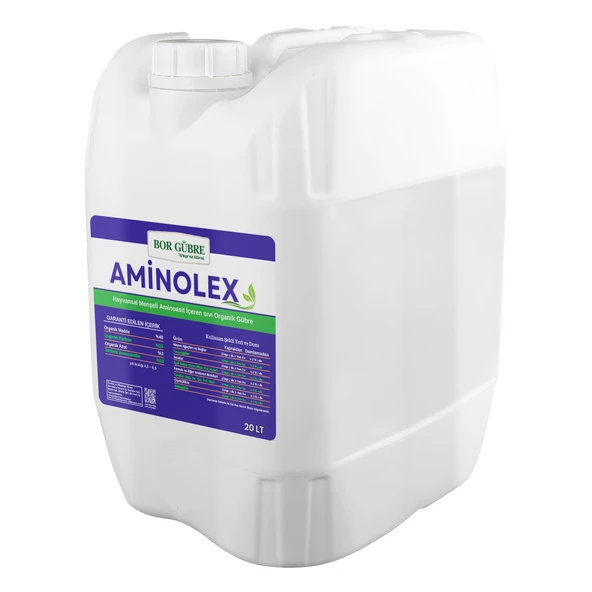 Hayvansal Amino Asit Gübresi - Aminolex- 20LT (Fabrikadan Halka Üretim Zinciri Kampanyası İle Satılmaktadır.)