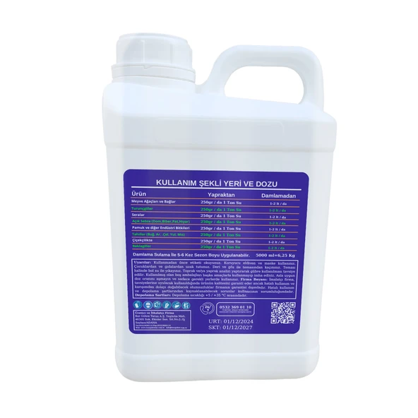 Hayvansal Amino Asit Gübresi - Aminolex- 5lt (Fabrikadan Halka Üretim Zinciri Kampanyası İle Satılmaktadır.) - 2