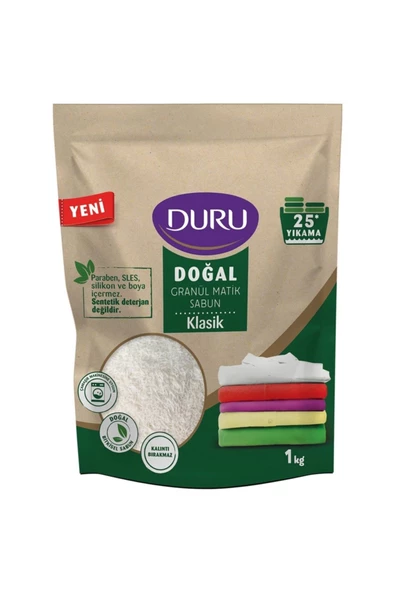 Duru Granül Matik Sabun Klasik 25 Yıkama 3 x 1 KG - 2