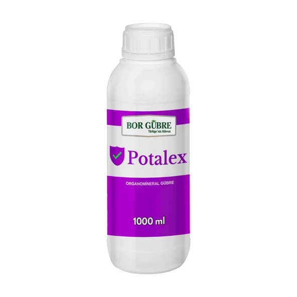 Potalex -1000ML Sıvı Organik Potasyum Çözeltisi - (Fabrikadan Halka Üretim Zinciri Kampanyası ile Satılmaktadır.)