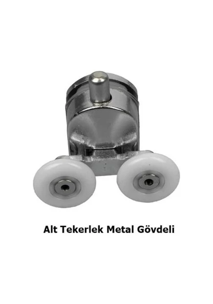 Knıtex Krom Duşakabin Tekerleği 2 Li KTX-2703 - 3