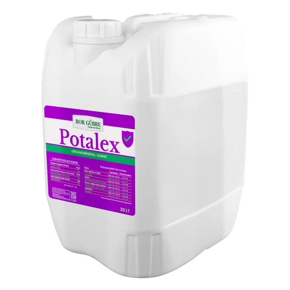 Potalex -20LT Sıvı Organik Potasyum Çözeltisi - (Fabrikadan Halka Üretim Zinciri Kampanyası ile Satılmaktadır.)