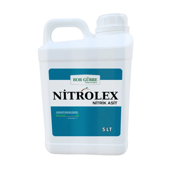 Nitrolex -5lt Sıvı Nitrat Azot Çözeltisi - (Fabrikadan Halka Üretim Zinciri Kampanyası ile Satılmaktadır.)