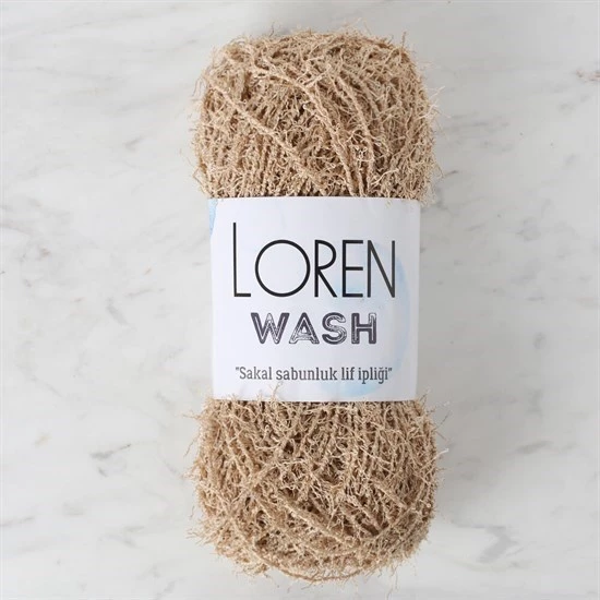 Loren Wash Bej El Örgü İpi - R084 - 34039