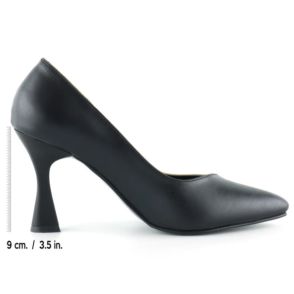 Erkan Saçmacı Jatqılı Plus Ten Siyah Kadeh Topuklu Ayakkabı - 2