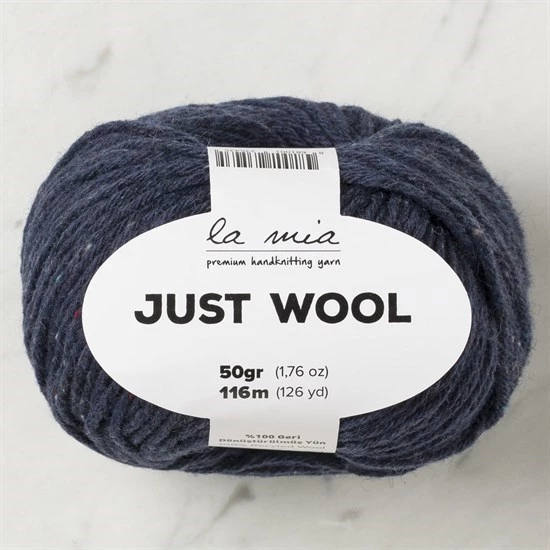 La Mia Just Wool Lacivert El Örgü İpi - LT011 - 33833