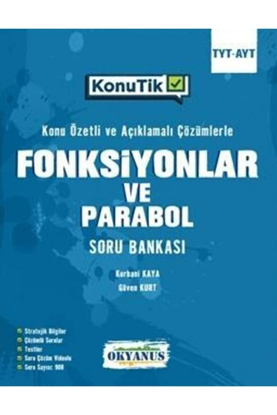 Tyt - Ayt Konutik Fonksiyonlar Ve Parabol Soru Ba