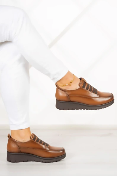 Erkan Saçmacı Tamsin Taba Hakiki Deri Günlük Ayakkabı