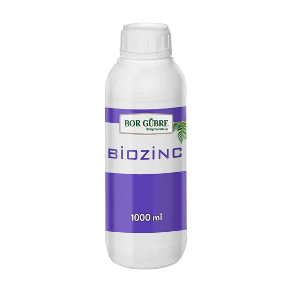 BIOZINC-1000ML Çinko Sıvı Organik Madde Gübresi- (Fabrikadan Halka Üretim Zinciri Kampanyası ile Satılmaktadır.)