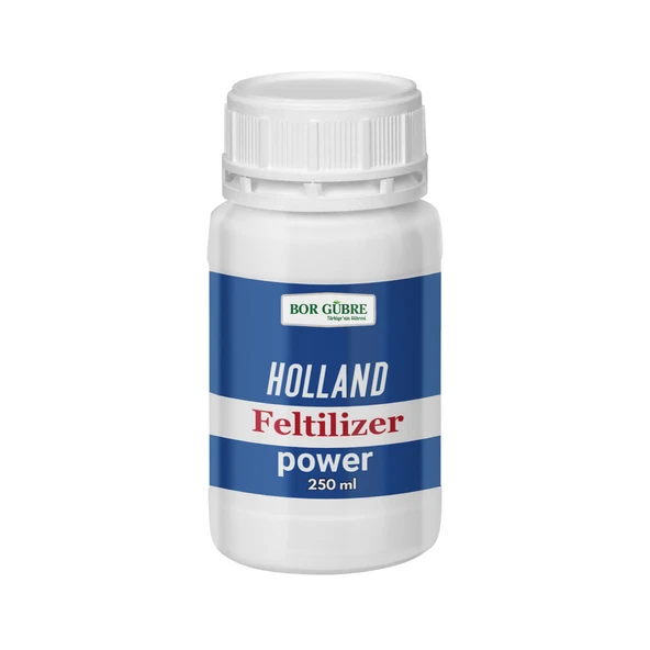 Holland Feltilizer-Power -250 Ml-Organomineral Gübre-Kökleri Geliştirir, Hastalıklardan Korur. Ürün Kalitesini ve Verimini Arttırır.
