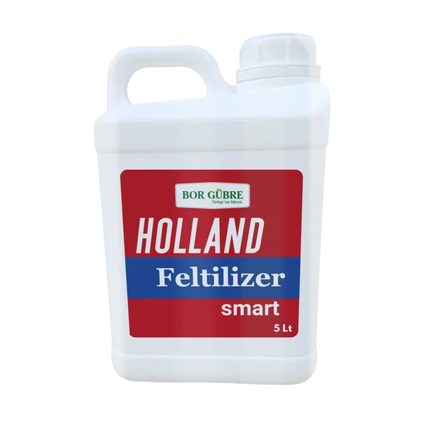 Holland Feltilizer Smart-5 Lt Organomineral Gübre-Köklenme ve Direnç Artışı Oluşturur . Ürün Kalitesi ve Verimini Arttırır.(Fabrikadan Halka Satış Zinciri)