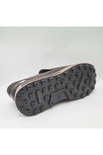 MAMMAMİA D24KA-3260 KAYMAZ TOKALI LOAFER DERİ KADIN AYAKKABI - 5