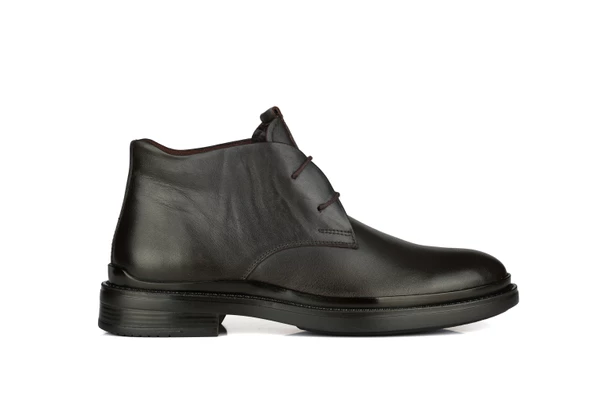 Hakiki Deri Günlük Kahverengi Erkek Bot BY522