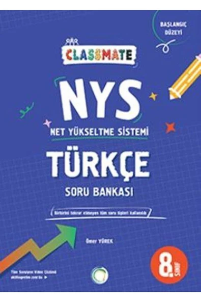 8. Sınıf Classmate Nys Türkçe Soru Bankası