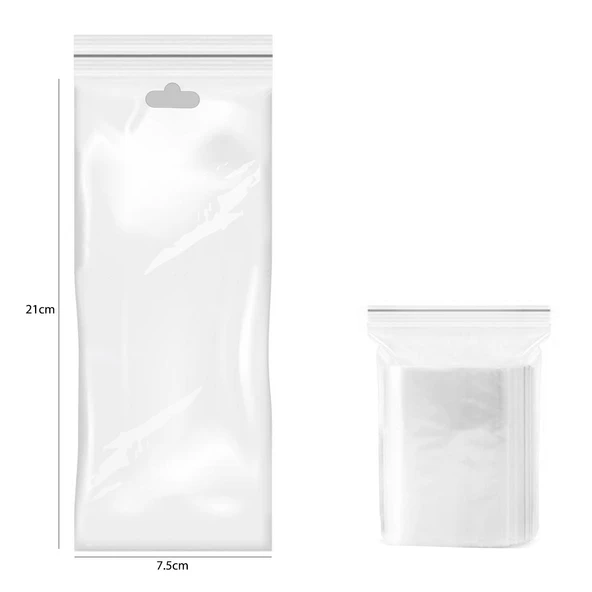 KUMANDA POŞETİ MARKASIZ KİLİTLİ 100 ADET ürün görseli 1