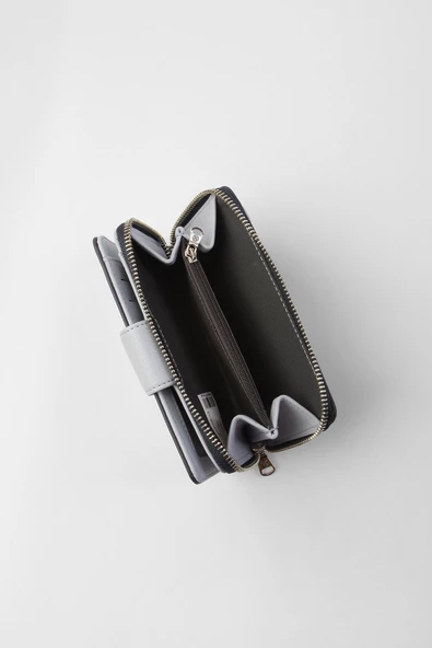 CENGİZ PAKEL Kadın Orta Boy Cüzdan 65256M Lacivert-Buz Mavi - 5