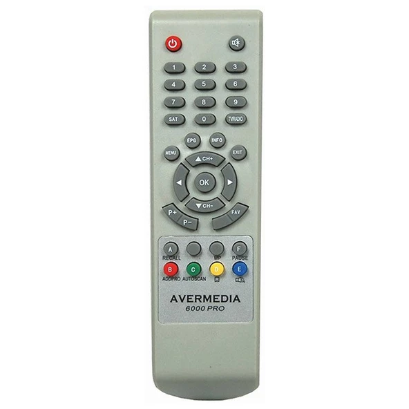 Avermedia 6000 Uydu Alıcı Kumandası (10850)