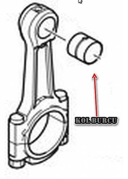 Fiat Marea Piston Kolu (1996-2004) 1.9 46768951 - 2