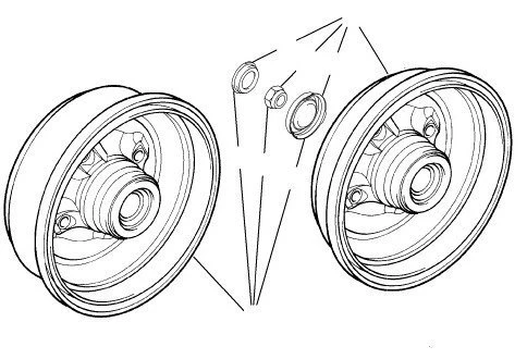 Opel Corsa Arka Fren Kampanasi (2001-2006) 1.2 9196287 - Resim 2