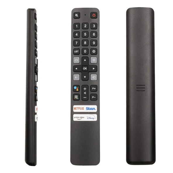 TCL RC901V FAR1 NETFLIX-STAN.-PRIME VIDEODISNEY+ TUŞLU SES KOMUTLU LCD LED TV KUMANDA