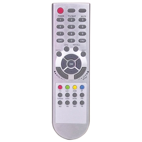 Korax 500-550-600-650 Uydu Alıcı Kumandası ürün görseli 1