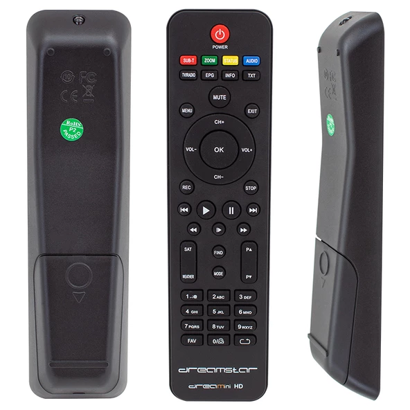 DREAMSTAR DREAMINI HD MINI UYDU ALICI ORJİNAL  KUMANDASI