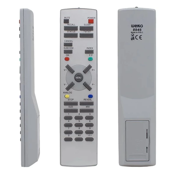 ITT/SCHAUBLORENZ 70 EK ÇAPRAZ TUŞLU TV KUMANDASI (8946=5039)