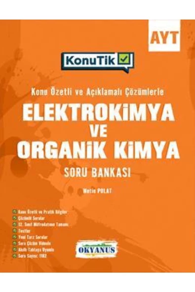 Ayt Konutik Elektrokimya Ve Organik Kimya Soru Ba