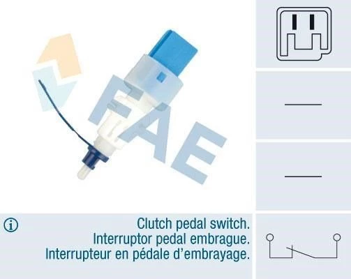 Fiat Palio Debriyaj Pedal Müşürü (1996-2012) 1.2, 1.4, 1.6, 1.3 JTD 46837391 - 2