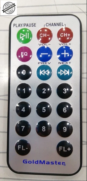 GOLDMASTER Car FM Transmitter Bluetooth, USB Phone Charger, Hands-free Calls, MicroSD, AUX, Remote Control ürün görseli 1