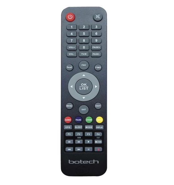 Botech Piko 207 HD CAS Uydu Alıcı Kumandası