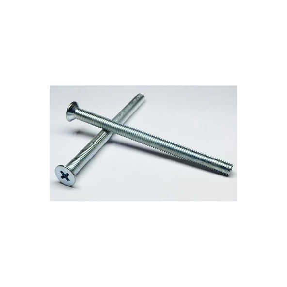 YHB Göbek Kilit, Barel Vidası M5x80 - 100 Adet ürün görseli 1