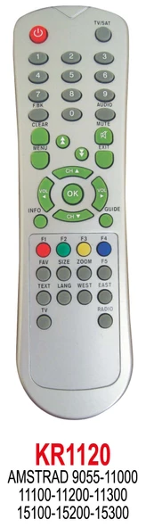 AMSTRAD 9055 11000 11100 11200 11300 15100 UYDU KUMANDASI ürün görseli 1