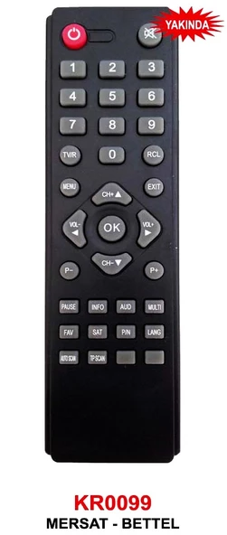 MERSAT BETTAL UYDU KUMANDASI ürün görseli 1