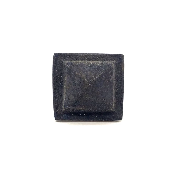 Antika Tarz Dekoratif Pirinç Flanşlı Piramit Kabara - 29 mm, Oksit ürün görseli 1