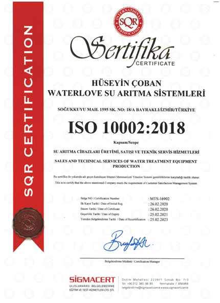 Waterlife Uyumlu Filtre 5 'li LG Mebran Set Waterlife Su Arıtma Filtresi - Resim 5