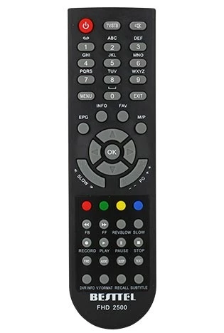 Besttel FHD-250 Uydu Alıcı Kumandası