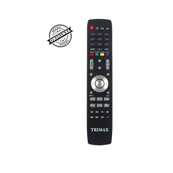 Trimax 12000 Full HD Uydu Alıcı Kumandası ürün görseli 1