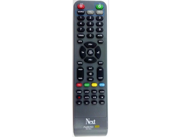 Next Minix HD Amigo Orijinal Kumanda UK015*NextStar YE-5000 FTA Plus SD Orijinal Kumanda Uk031