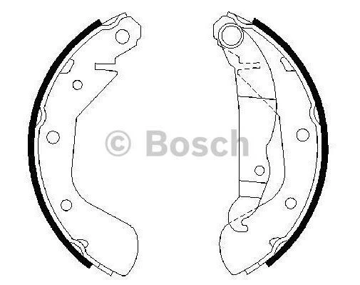 Opel Tigra Arka Fren Balatasi (1995-2000) 1.6 1605041 - 2