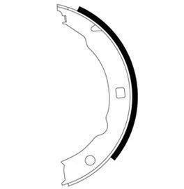 Peugeot 406 Arka Fren Balatasi (1995-2005) 2.0, 2.0 HDI 4241J2 ürün görseli