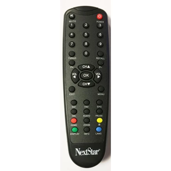 Nextstar 5000X FTA Uydu Alıcı Kumandası