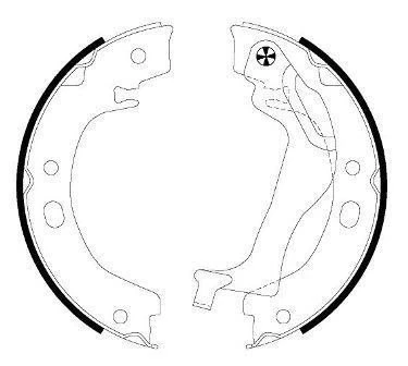 Toyota Corolla El Fren Balatasi (2002-2008) 1.6, 1.4 0449502070 ürün görseli