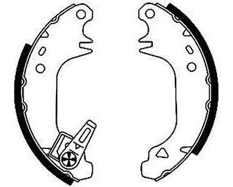 Renault R11 Flash Arka Fren Balatasi (1989-1996) 1.6, 1.7 7702127305 ürün görseli