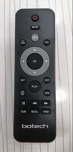 BOTECH PİKO 207 208 HD UYDU KUMANDASI