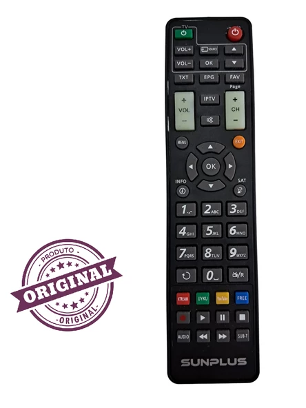 Sunplus Astra-Space ORJİNAL KUMANDA ürün görseli 1