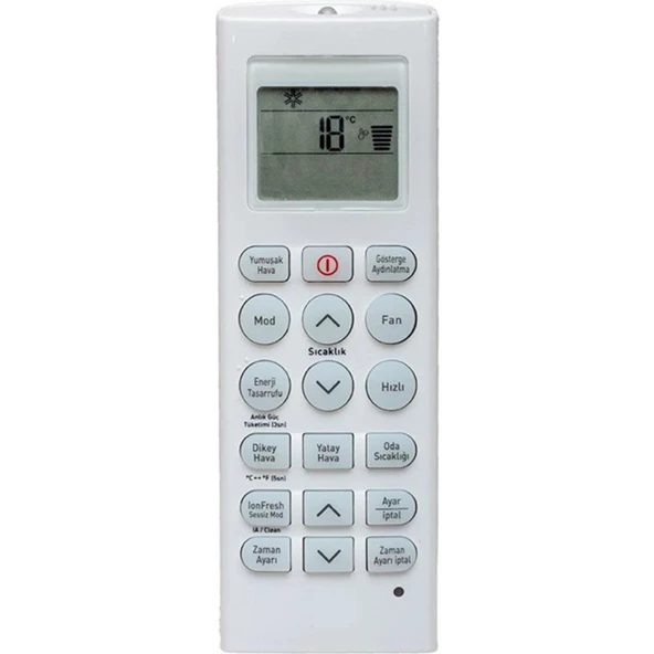 ARÇELİK BEKO LG KLİMA KUMANDASI