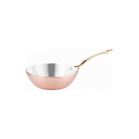 Altınbaşak Multi Metal Bakır Wok Tava 24cm