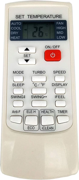 AUX YKR-H/102E KLİMA KUMANDASI